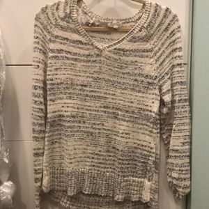 Blue & white sweater size Medium